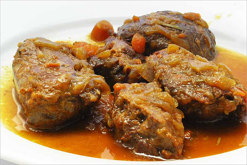 Plato de carrillada ibérica melosa