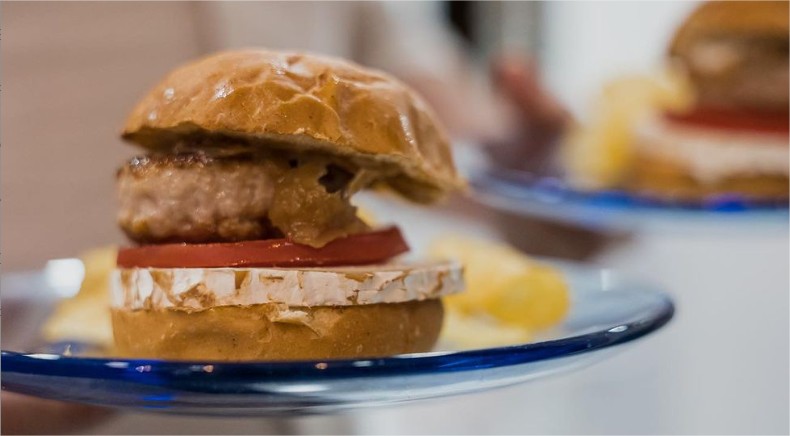 Mini hamburguesa gourmet